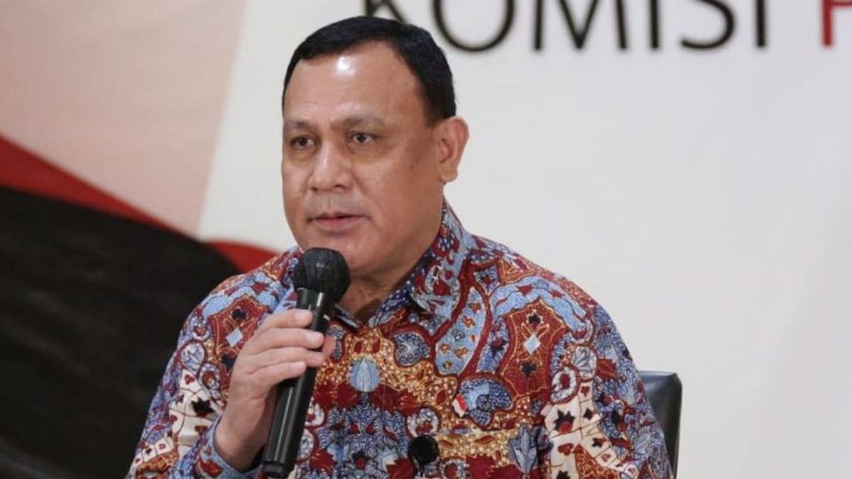 Kpk A Réussi à Arrêter 1.552 Corrupteurs, Firli Bahuri: Il Ya Encore 262 Millions De Bons Indonésiens