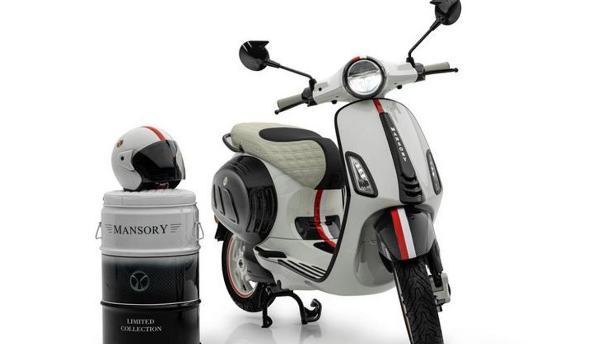 Mansory Presents Vespa Electrica Special Edition, Only 99 Units Available