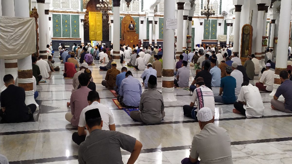 Peringatan Nuzulul Quran di Masjid Raya Aceh Berjalan Sederhana karena Masih Kondisi Pandemi COVID-19