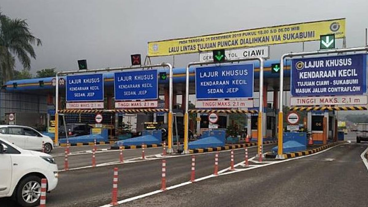 Ciawi-Cigombong Toll Tariff Increases To Rp14 Thousand For Group I, How Much For Group II To V?