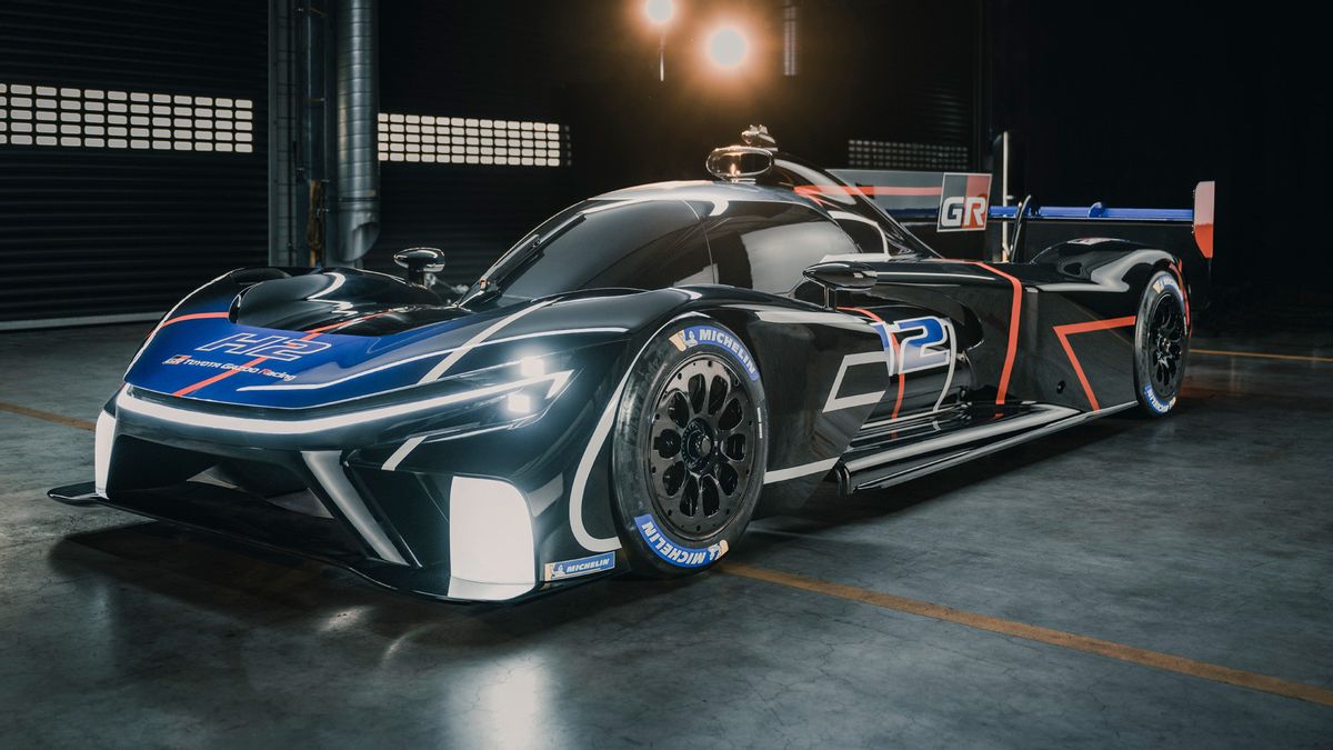 トヨタ、水素GR H2レーシングコンセプト駆動のレースカーを発表