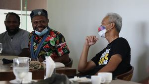 Saat Pigai Lempar Isu Rasis, Mahasiswa Papua di Depan Ganjar: Jayapura dan Jateng Bersaudara, Salam 1 Indonesia
