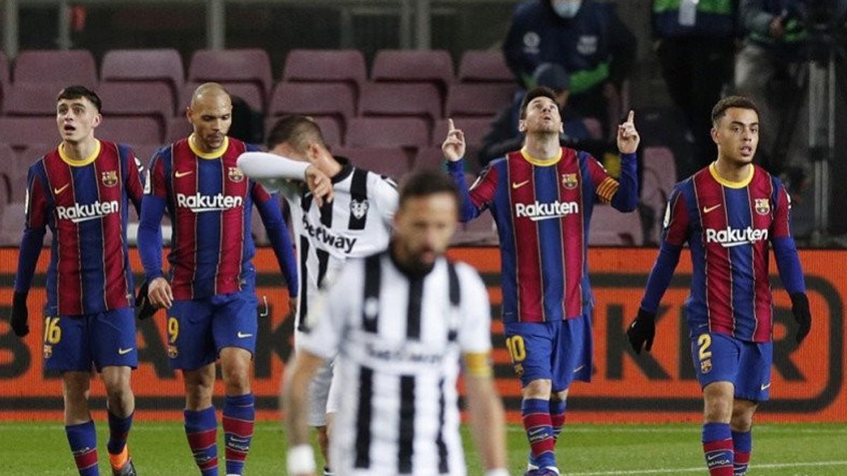 Messi Bawa Barcelona Kembali ke Jalur Kemenangan