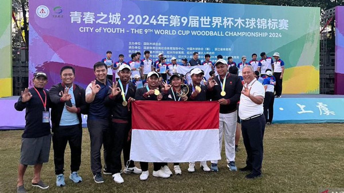 Indonesia Sabet Tiga Emas dari Piala Dunia Woodball 2024