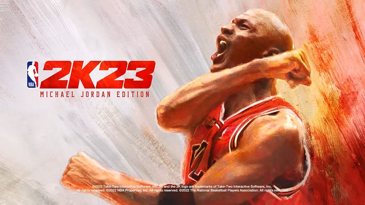 偓！伝説のバスケットボール選手マイケルジョーダンが正式にNBA 2K23をカバー