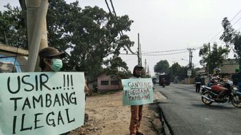 Restricting The Polemic Of Jalan Tambang, Acting Regent Of Bogor Ordered By The Governor Of Office In Parung Panjang