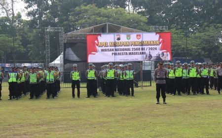 866 Personel Gabungan Amankan Perayaan Waisak di Borobudur