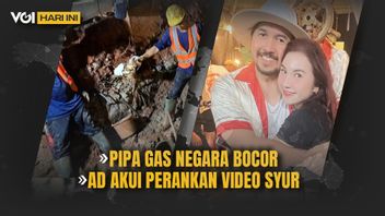 VOI Today: Pipa Perusahaan Gas Negara Bocor, AD Anak David Bayu Akui Video Barker Syur