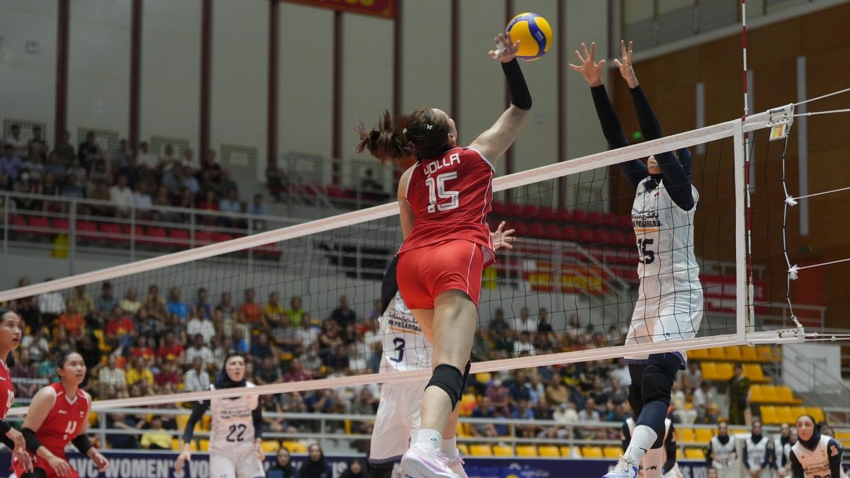 The Rank Of The Indonesian Women's Volleyball Team Rose 10 Stairs After Winning The Fifth Rank Of The AVC Nations Cup 2025