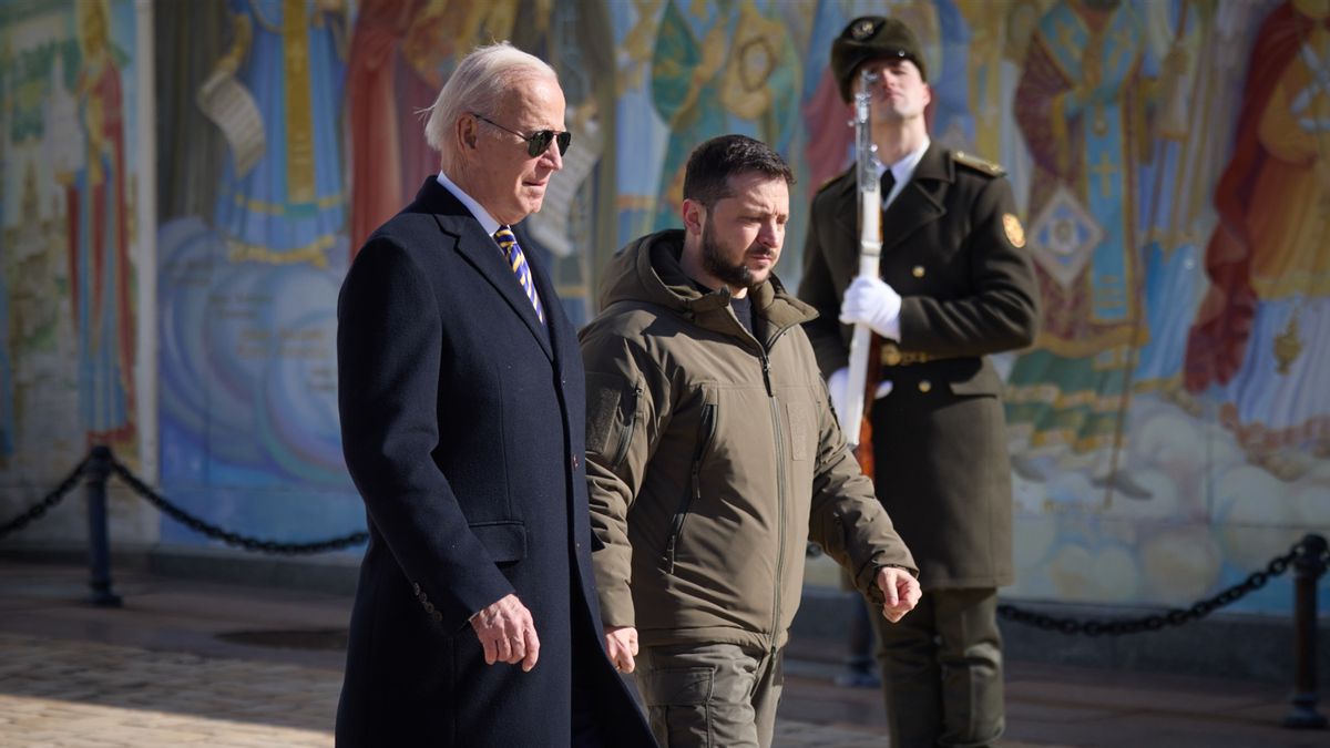 Dikunjungi Joe Biden, Presiden Zelensky: Membawa Kita Lebih Dekat pada Kemenangan