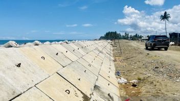 340億ルピアの資金配分により、PUPR省は西アチェ海堤防の建設を継続する