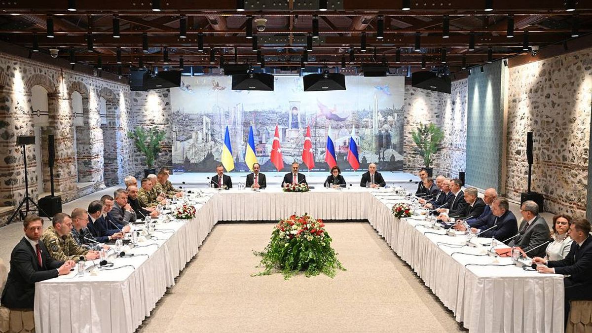  Negosiator Rusia Terbang ke Turki untuk Perundingan Damai Perang Ukraina