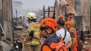 Rumah Kontrakan di Lenteng Agung Terbakar, Satu Orang Meninggal