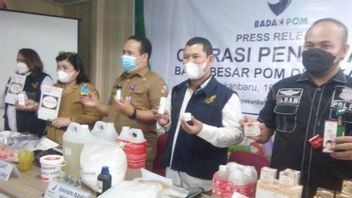 BPOM北干巴鲁发现价值15亿印尼盾的非法化妆品，以下是需要注意的产品清单