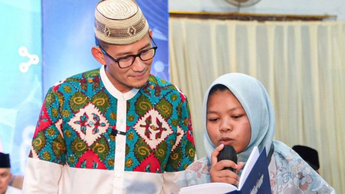 Sandiaga Believes Santri Can Be A Driver Of The Economy