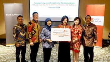 Améliorer l’inclusion financière, Great Eastern Life Indonesia Gandeng Bank Ganesha