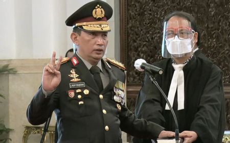 Serah Terima Jabatan, Jenderal Idham Azis Singgung Tangan Dingin Kapolri Baru