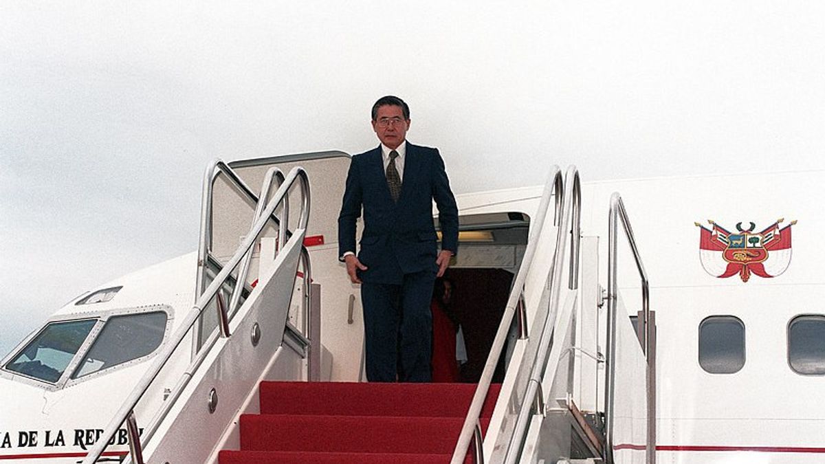 Former Peruvian President Alberto Fujimori: Riding A Tractor To Campaign Location, Successfully Overcoming Hyperinflation