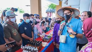 Sandiaga Uno Kagum pada Produk UMKM dan Ekonomi Kreatif Belitung; Menunggu Momen KTT G20