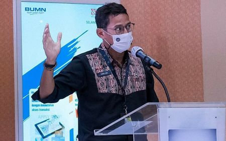 Beda dengan Mendag Lutfi, Sandiaga Tak Dukung Anindya Bakrie atau Arsjad Rasjid di Pencalonan Kadin