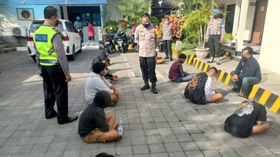 Polres Badung Bakal Jatuhkan Sanksi bagi Joki & Penonton Balap Liar 