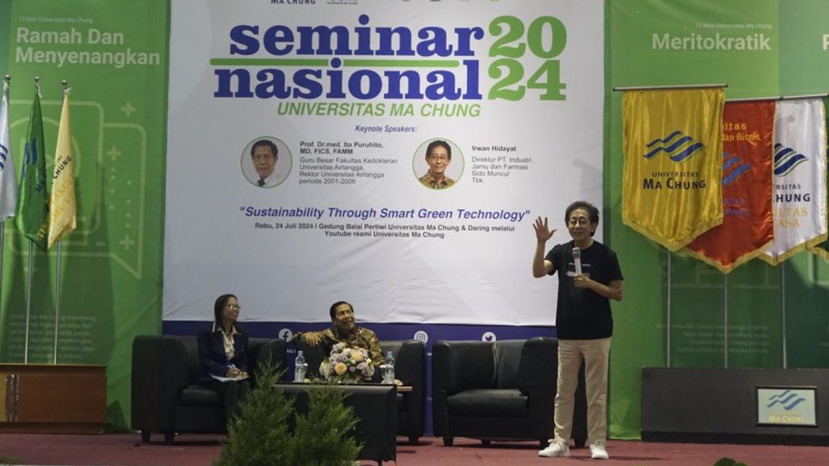 Bos Sido Muncul Irwan Hidayat Bagikan Rahasia Sukses Bisnis Berkelanjutan di Seminar Nasional Universitas Ma Chung