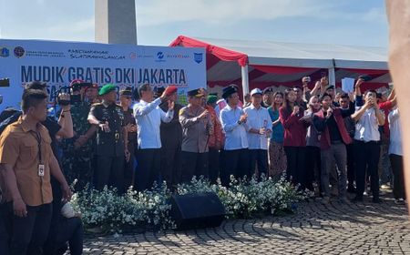 Lepas 13.541 Peserta Mudik Gratis, Pj Gubernur DKI Minta Sabar Jika Terjebak Macet