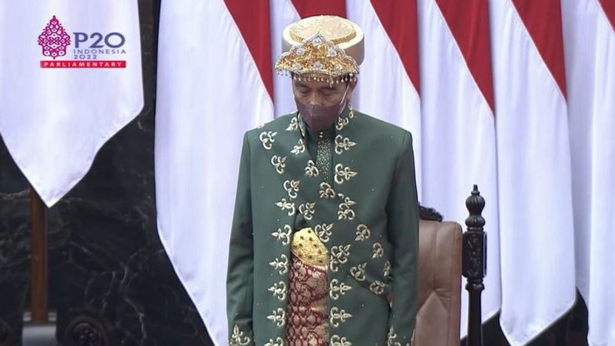 Kenakan Pakaian Adat Bangka Belitung, Ini Filosofi 6 Pakaian Adat Nusantara yang Dipakai Jokowi