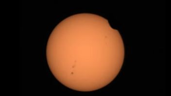 Fenomena Gerhana Matahari 40 Detik di Mars Berhasil Diabadikan Perseverance