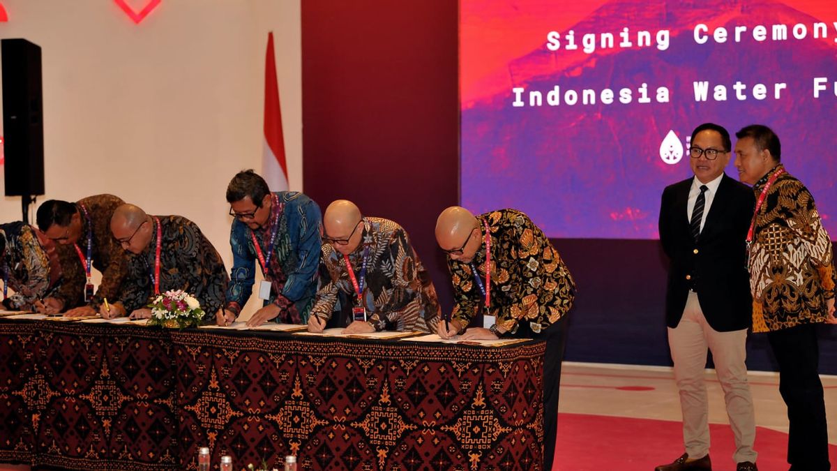 Indonesia Water Fund Akan Jalankan 31 Proyek Air Bersih Senilai Rp45 Triliun