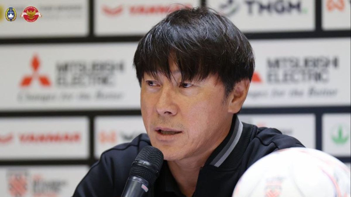 "Indonesia's National Team Players Are Equal To The Korean Levels But Not Yet Mentally," Said Shin Tae-yong