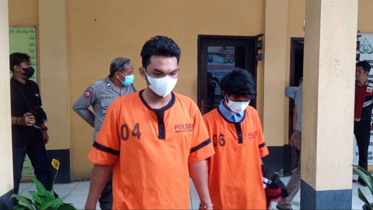 20 Kali Beraksi, 2 Pelaku Curanmor di Medan Ditangkap Polisi