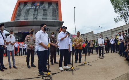 Menhub dan Menteri BUMN Resmikan Penataan Ulang Stasiun Pondok Ranji, Kini Sudah Tak Kumuh