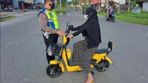Bans Wara-wiri Electric Bikes On Jalan Raya Mukomuko, Police Will Letter Sub-district Heads To Village Heads