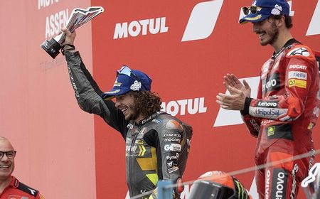 Catat Sejarah Bersama VR46 Racing Team, Marco Bezzechi: Saya Ingin Berterima Kasih kepada Valentino Rossi