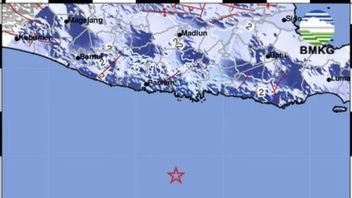 BMKG:5月14日(日)、トレンガレクで発生したマグニチュード5の地震による津波の可能性はありません