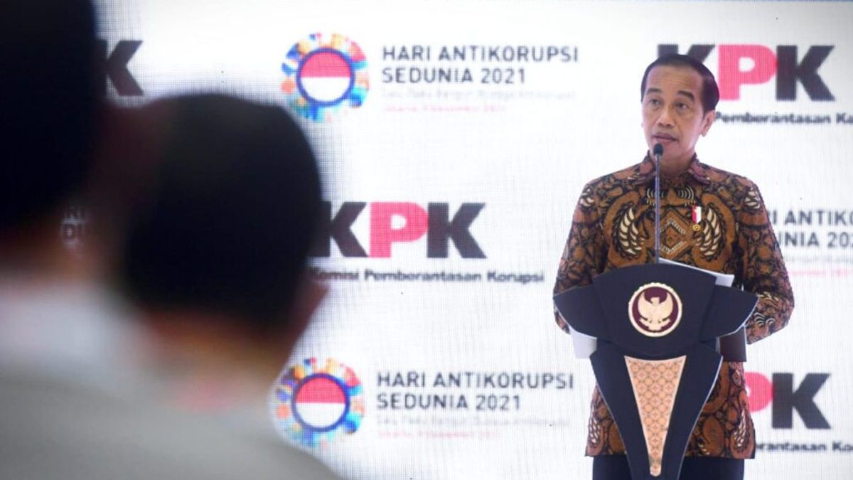 Jokowi Diminta Berkaca Setelah Menilai Pemberantasan Korupsi Belum Maksimal