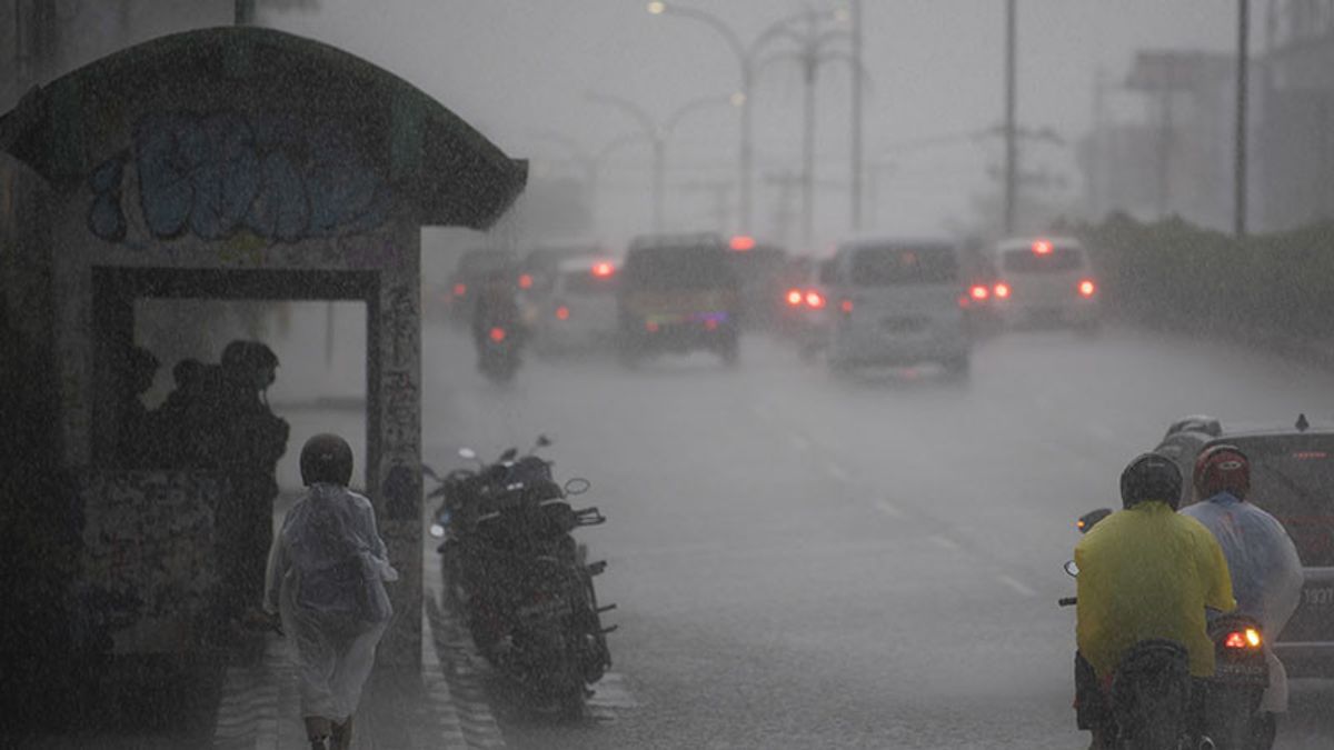 天気予報:インドネシアのいくつかの州大雨