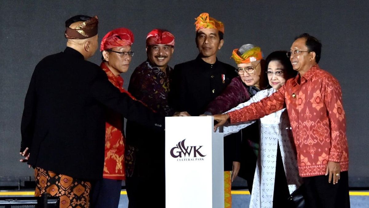 Jokowi Resmikan Patung Garuda Wisnu Kencana dalam Memori Hari Ini, 22 September 2018