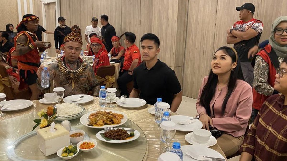 Meeting The Commander Of Jilah In West Kalimantan, Kaesang PSI Denies Discussing Politics Only Gatherings To Eat And Relax