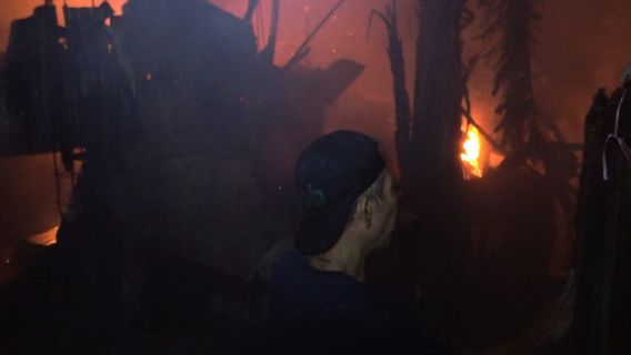 Belasan Rumah di Lorong 41 Veteran Utara Makassar Ludes Terbakar