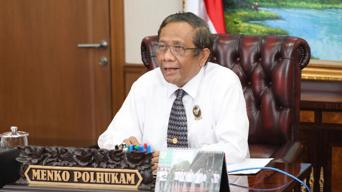 Mahfud MD Asks KPK To Cooperate In SPPTI To Prevent Kongkalikong Case Handling 