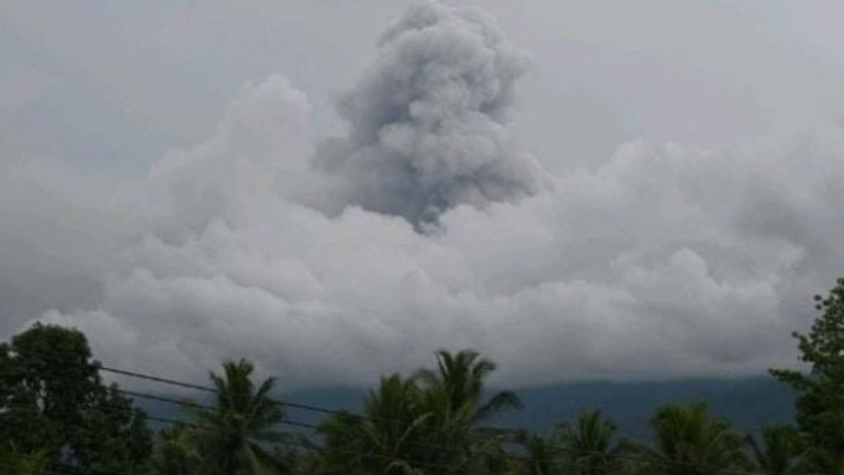 Gunung Dukono Kembali Erupsi Semburkan Abu Vulkanik Setinggi 1.500 Meter 
