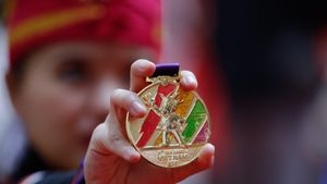 Klasemen Sementara Perolehan Medali Indonesia di SEA Games Hanoi 2021