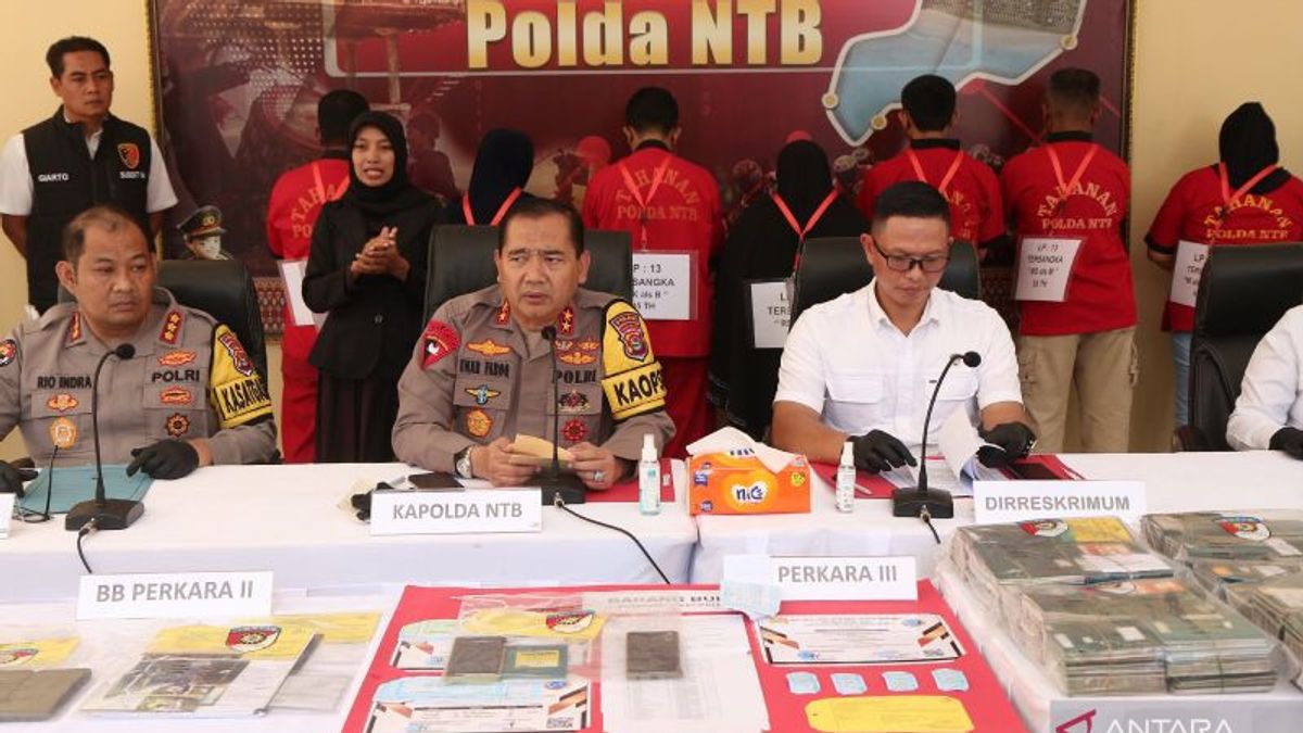 L’acte d’accusation de 9 victimes, la police a confisqué 1 116 passeport produit TPPO P3MI illégal NTB