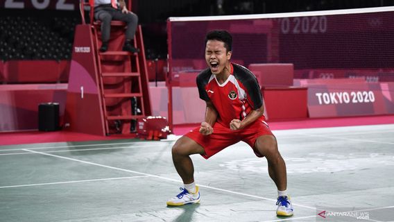 Anthony Ginting Lewati Pertandingan Sulit untuk Dapat Tiket Semifinal Olimpiade Tokyo