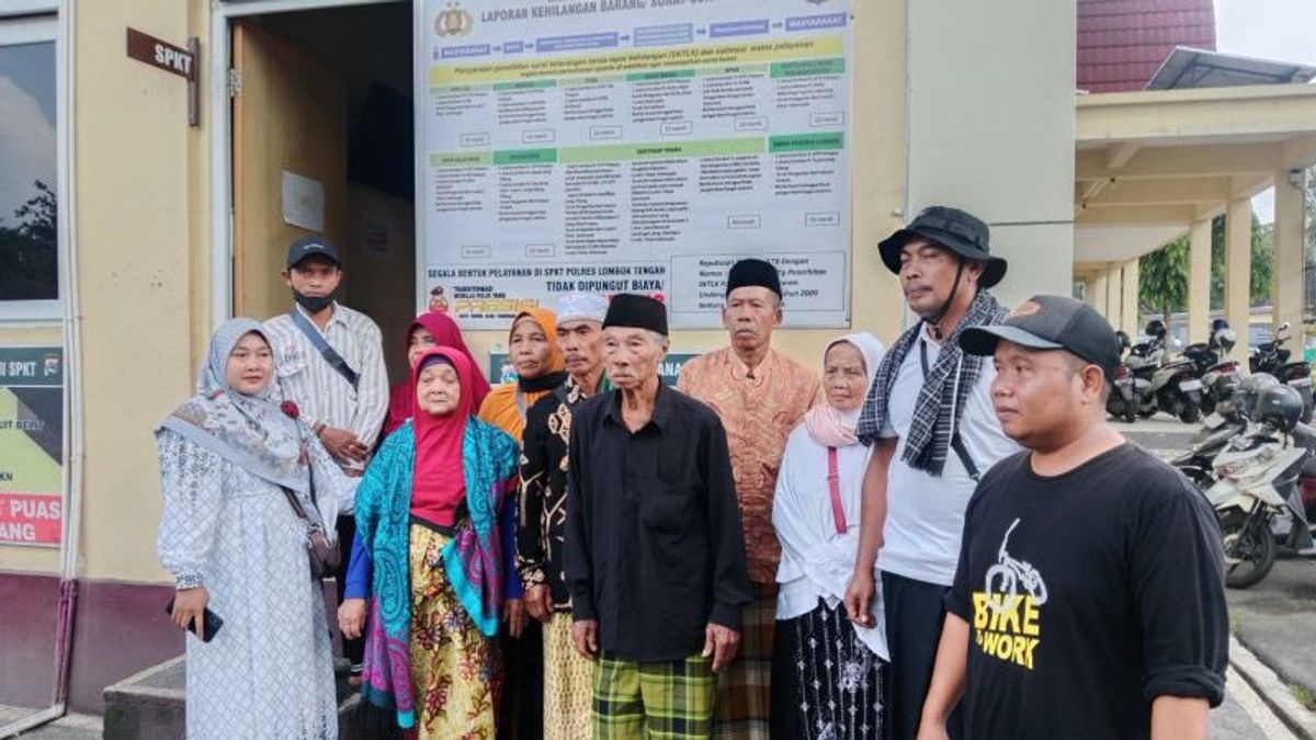 7 Des pèlerins de la Omra n’ont pas réussi à partir de Mecque pour signaler des cas de fraude à la police centrale de Lombok