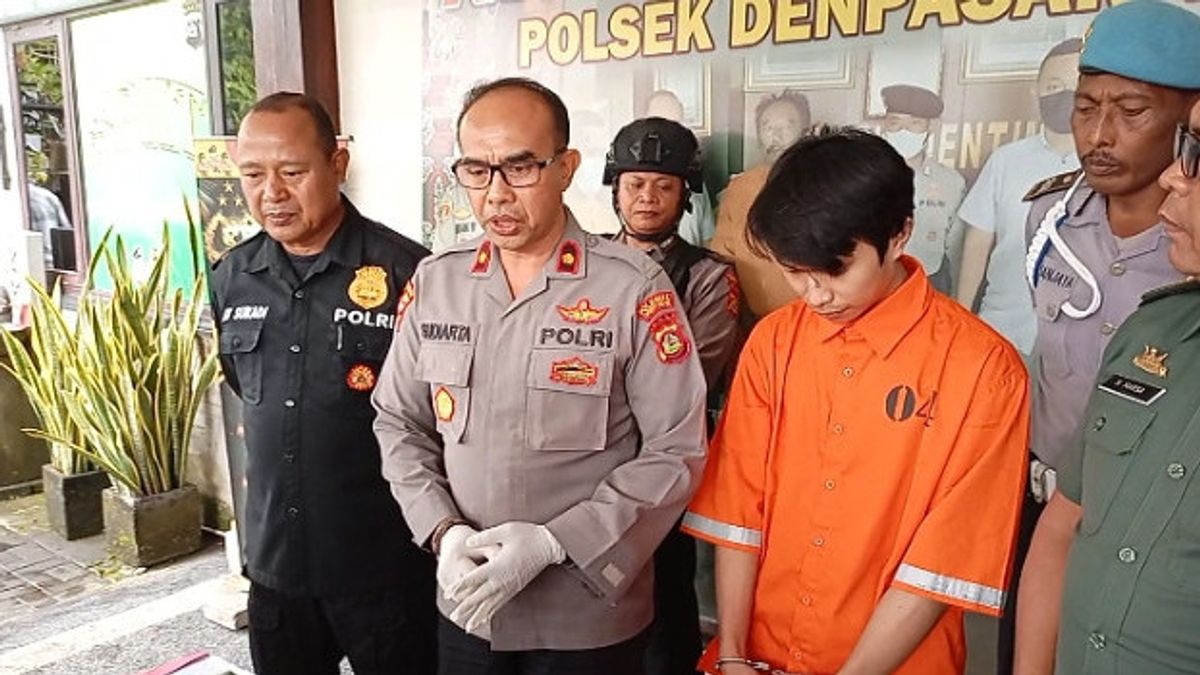 Minimarket Employee In Denpasar Arrested For Motor Curi