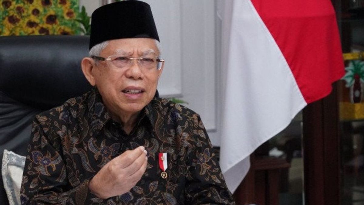 Ma'ruf Amin Meminta Ormas Mathla’ul Anwar Dukung Upaya Penyiapan SDM Unggul 