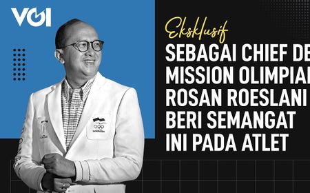 VIDEO: Eksklusif, Sebagai Chief de Mission Olimpiade, Rosan Roeslani Beri Semangat Ini  pada Atlet